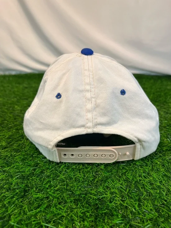 VTG Vintage 80s 90s Young An Company MLB Chicago Cubs White & Blue Snapback Hat - Picture 7 of 12